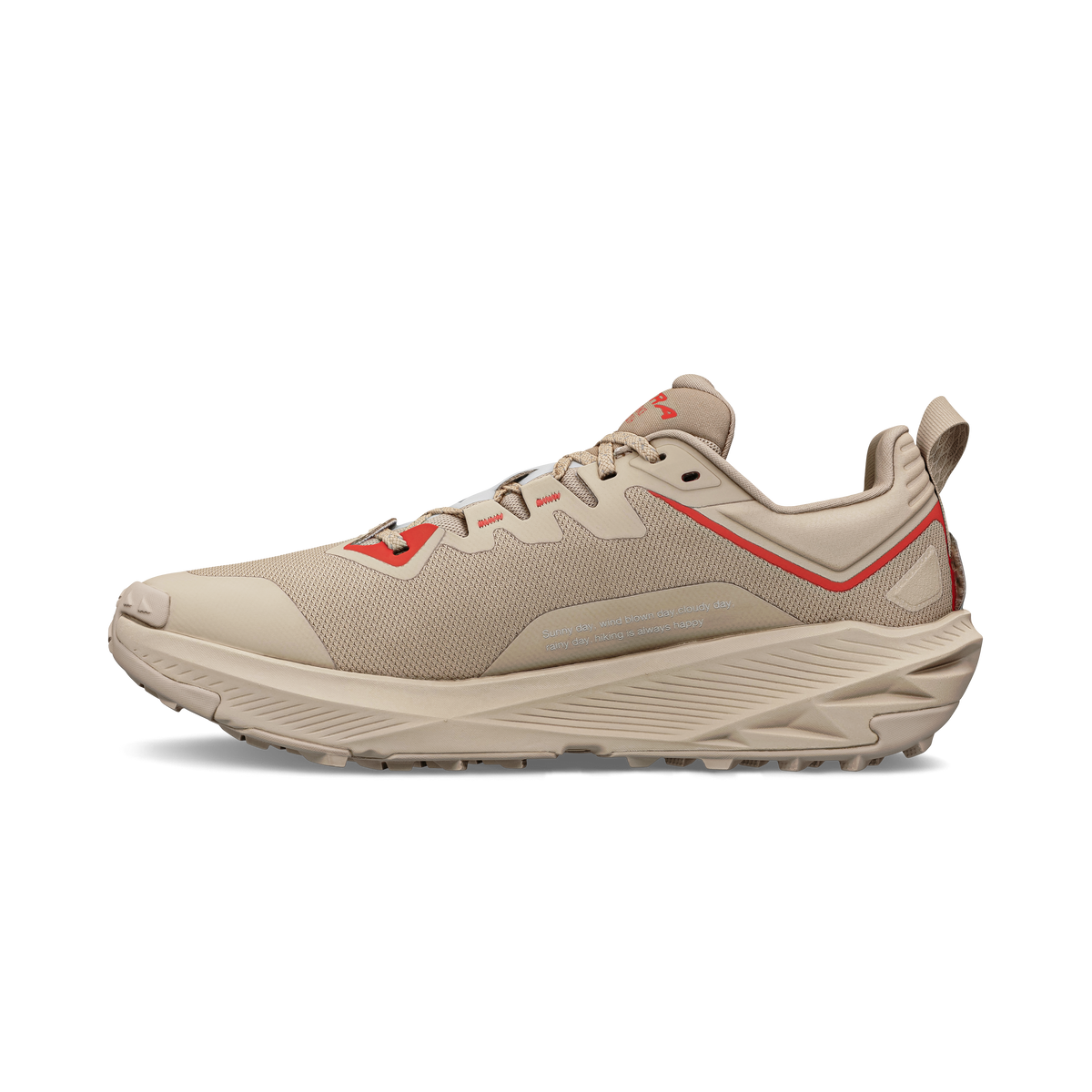 Altra Men's Experience Wild 3+ X and wander - Humus/Silver/Direct Red - image 4