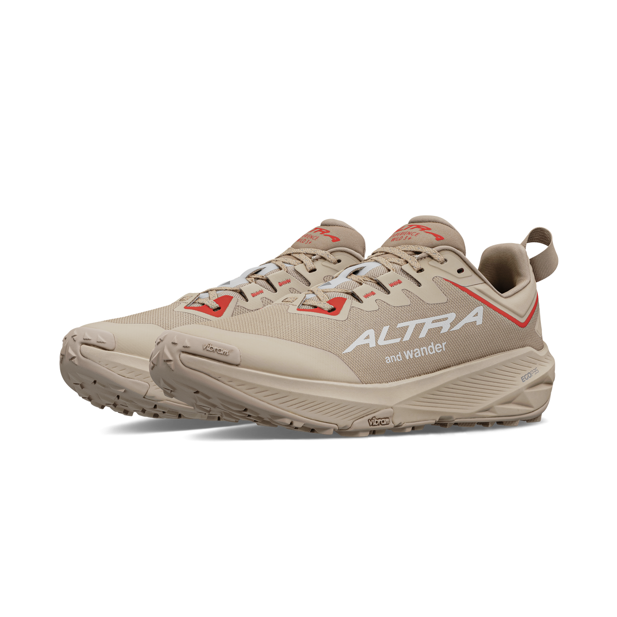 Altra Men's Experience Wild 3+ X and wander - Humus/Silver/Direct Red - image 5