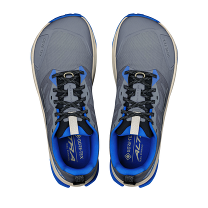 Altra Men's Lone Peak 9 GTX - Steel Gray/Black/Blue - image 2