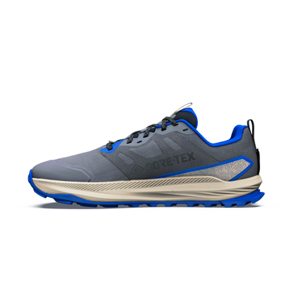 Altra Men's Lone Peak 9 GTX - Steel Gray/Black/Blue - image 4