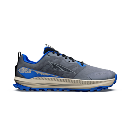 Altra Men's Lone Peak 9 GTX - Steel Gray/Black/Blue