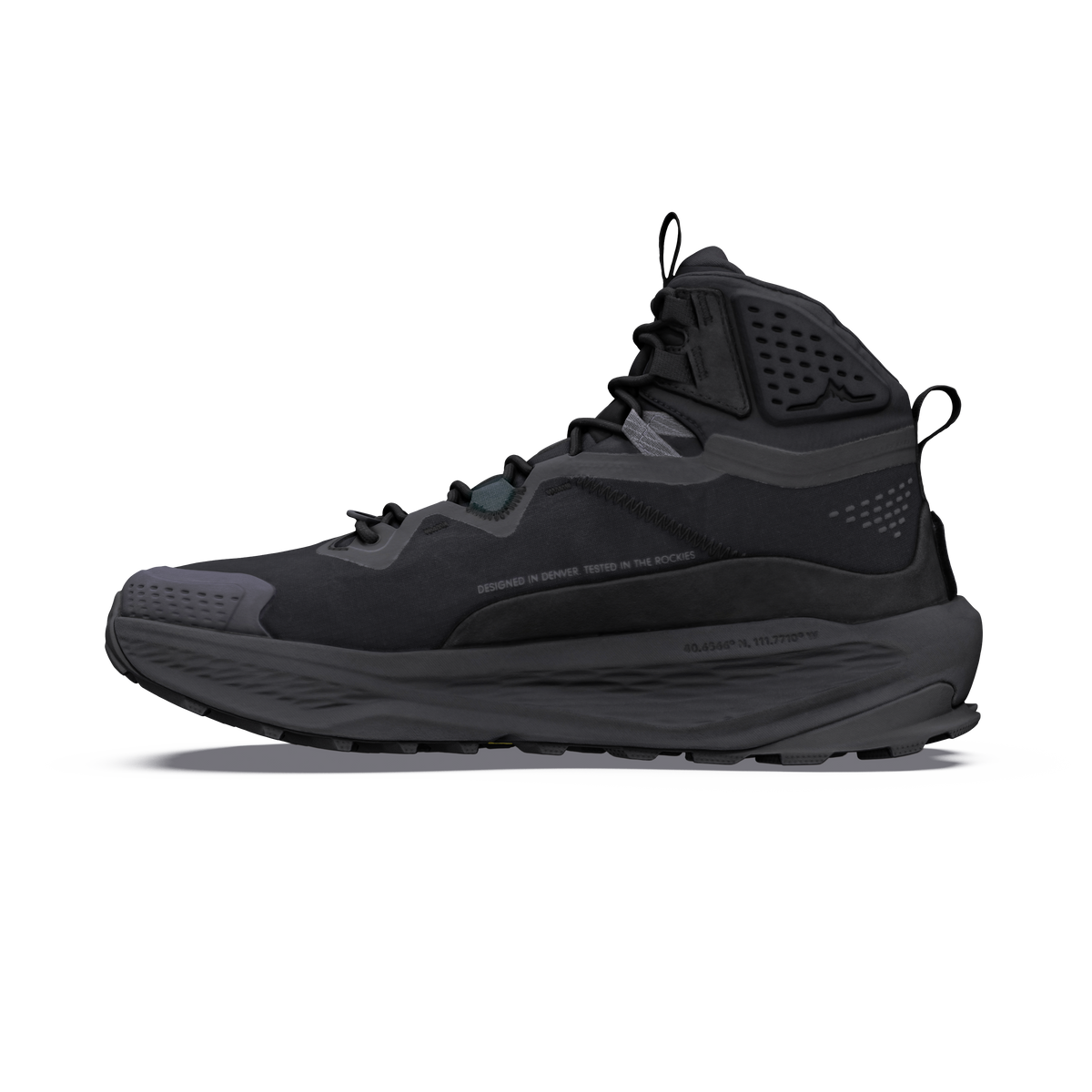 Altra Men's Olympus 7 Mid GTX - Black/Dark Shadow/Black - image 4