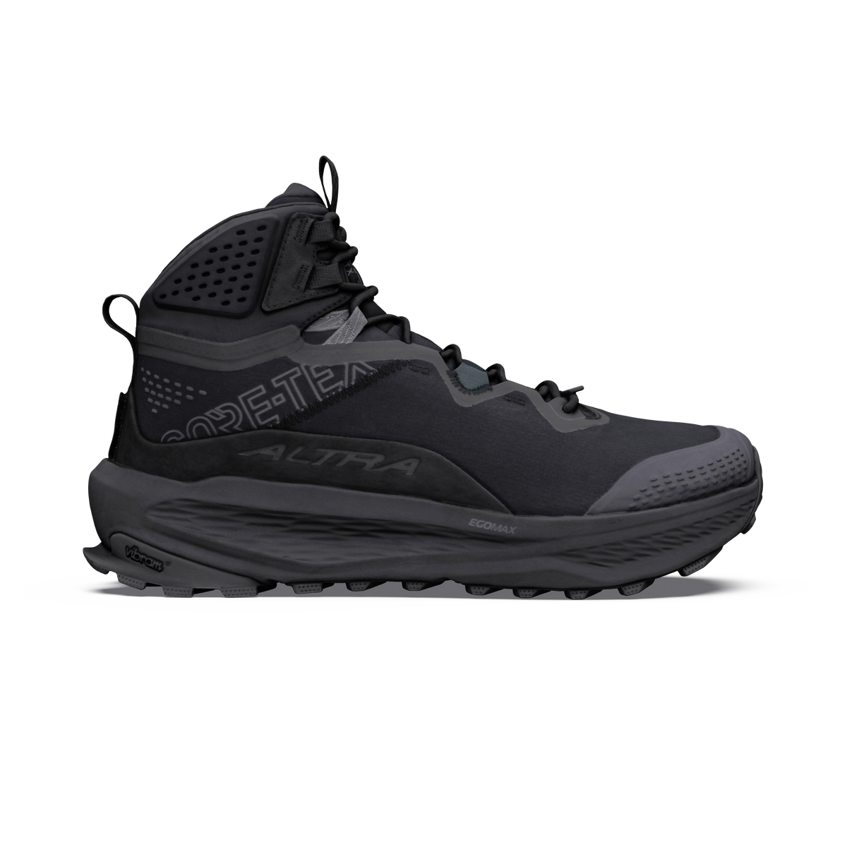 Altra Men's Olympus 7 Mid GTX - Black/Dark Shadow/Black