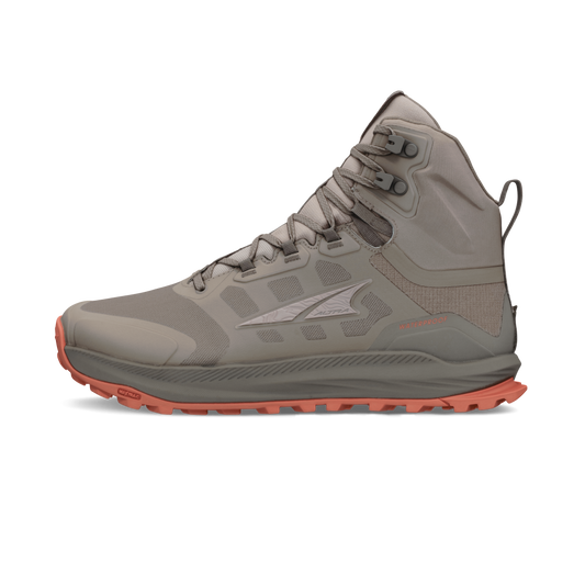 Altra Men's Lone Peak 9 Waterproof Mid Wide - Brown/Taupe