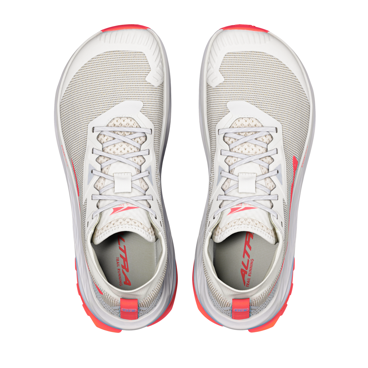 Altra Men's Olympus 275 HiLo - Vaporous Gray/Fiery Coral - image 2