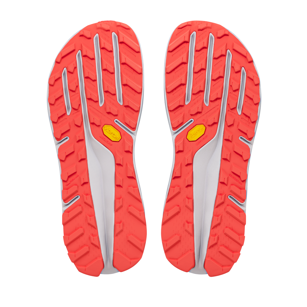 Altra Men's Olympus 275 HiLo - Vaporous Gray/Fiery Coral - image 3