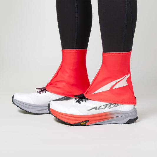 Altra Trail Gaiter - Fiery Coral/White