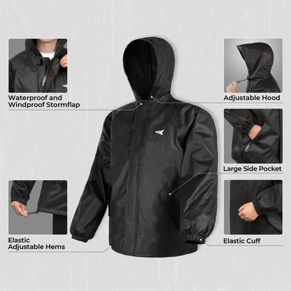 KastKing AquaLite Rain Suit, Waterproof Breathable Lightweight Rainwear product image 6