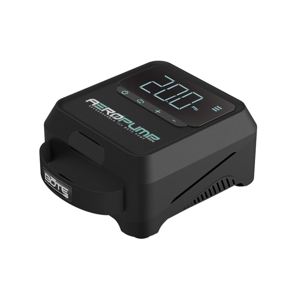 AeroPump Mini Rechargeable 12V Pump by Bote, available through BOTE