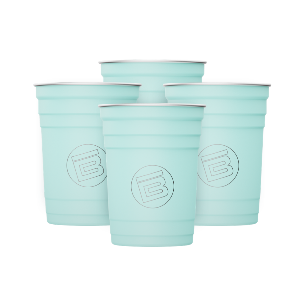 Stainless Steel Cups 4-Pack by Bote, available through BOTE