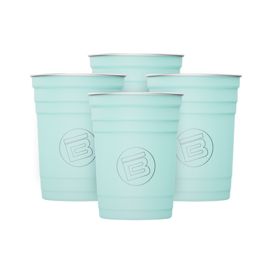 Stainless Steel Cups 4-Pack by Bote, available through BOTE