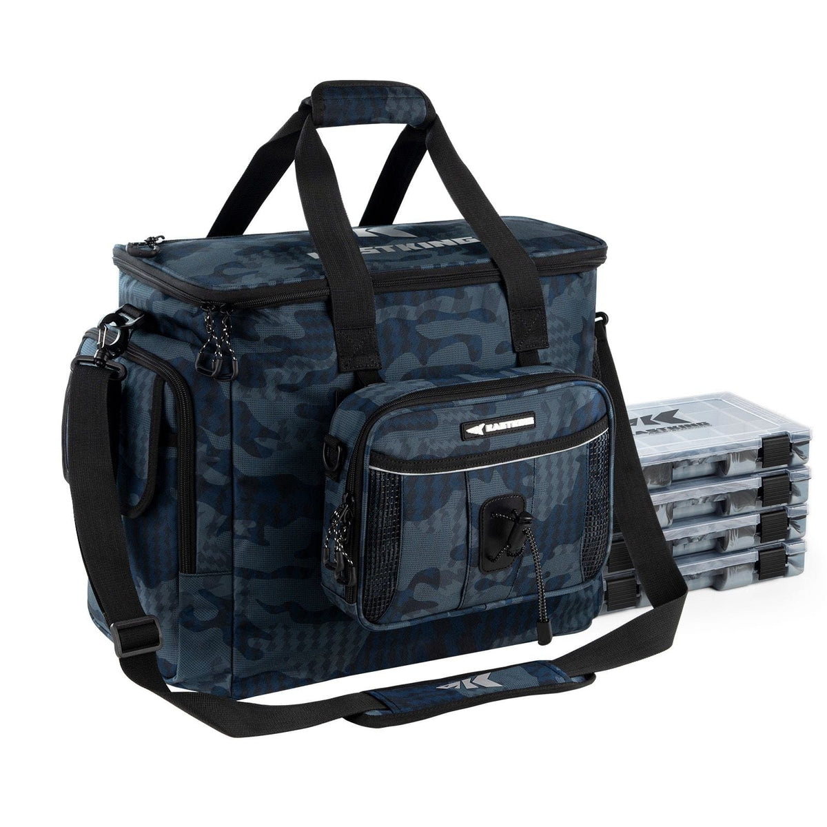 KastKing BaitSpace Fishing Tackle Bag with 4 Tackle Boxes product image 3