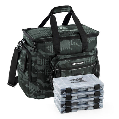 KastKing BaitSpace Fishing Tackle Bag with 4 Tackle Boxes product image 4