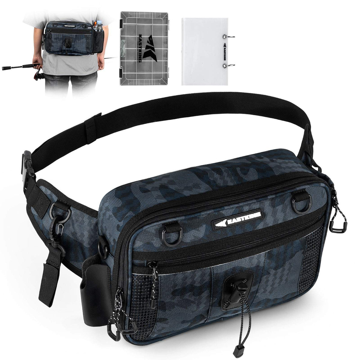 KastKing BaitSpace Waist Bag with 1 Tackle Box product image 2