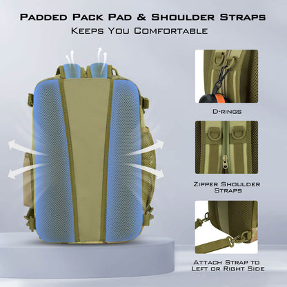 KastKing BlowBak Tactical Fishing Sling Tackle Storage Bag product image 6