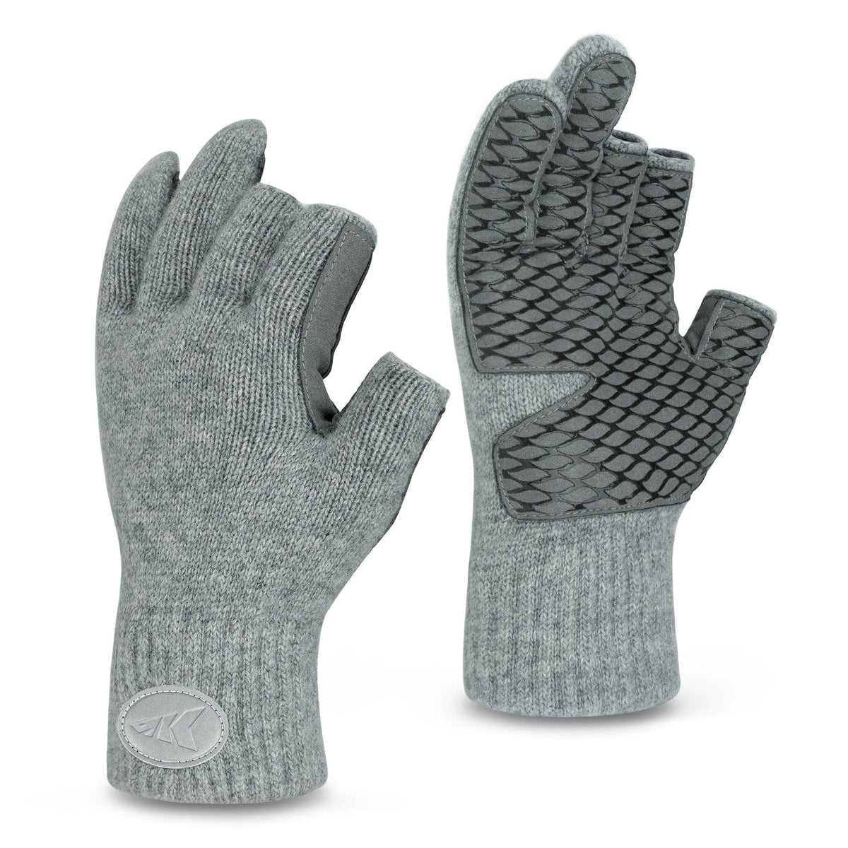 KastKing Bully Wooly Fingerless Wool Fishing Gloves by KastKing
