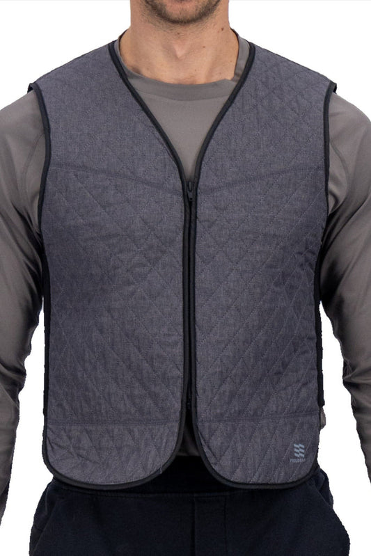 Men's Hydrologic® Cooling Vests - Grey by Fieldsheer