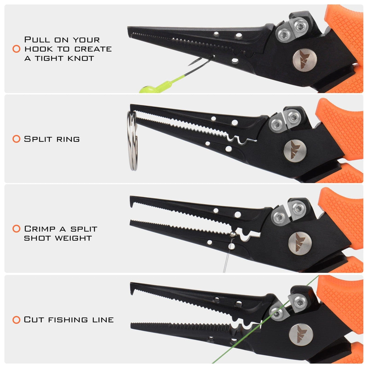 KastKing Cutthroat 7" Stainless Steel Pliers product image 2