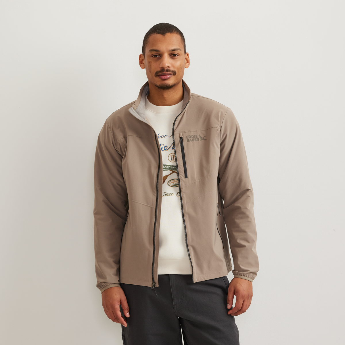 Eddie Bauer Men's Stratify Soft Shell Jacket product image