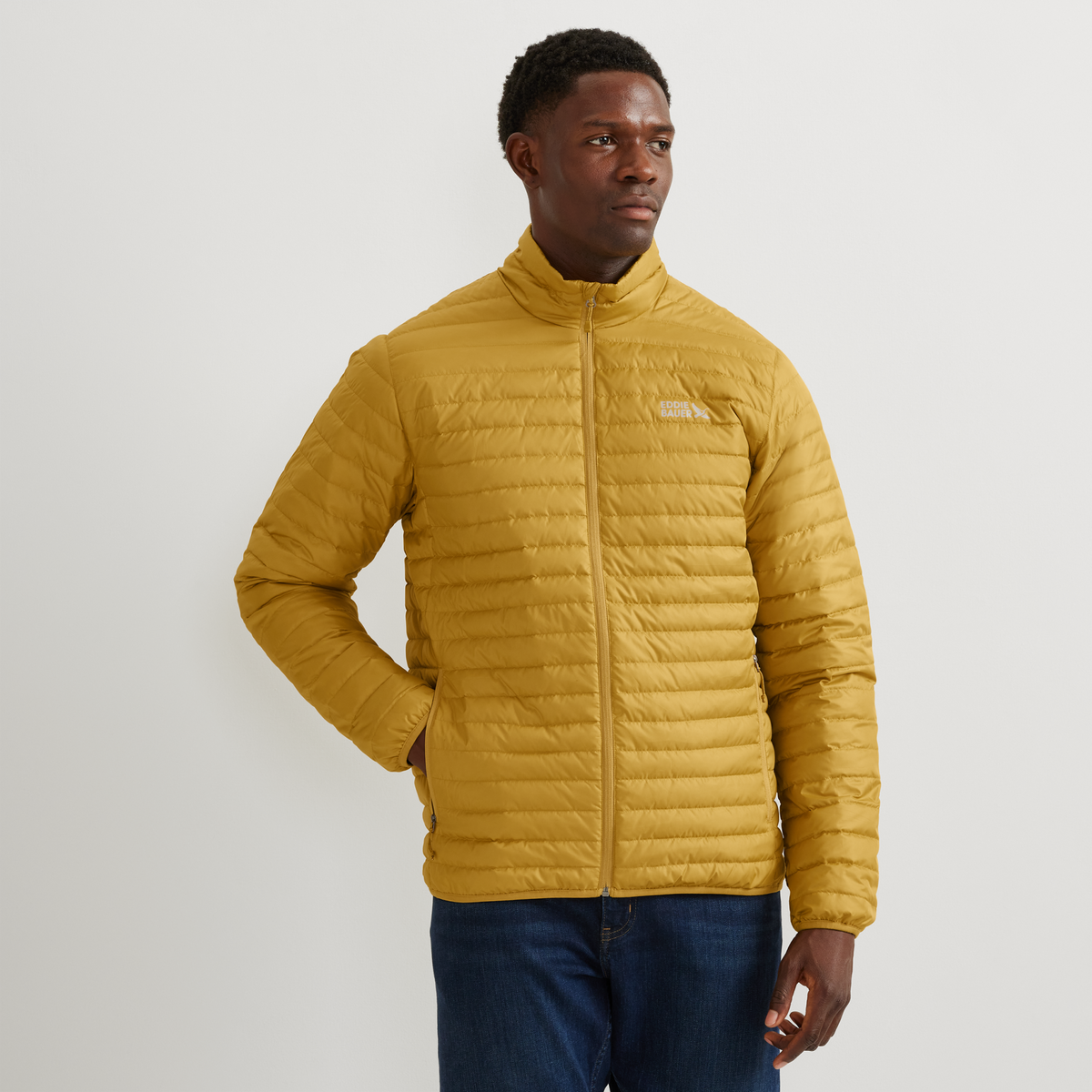 Eddie Bauer Men's Microlight Down Jacket alternate view 3