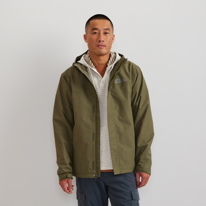 Eddie Bauer Men's Rain Trek Waterproof Packable Rain Jacket product image