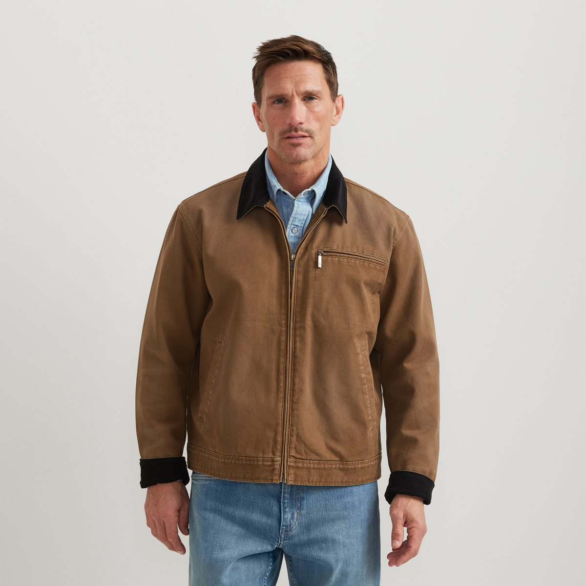 Eddie Bauer Men's Seabrook Vintage Washed Jacket alternate view 4