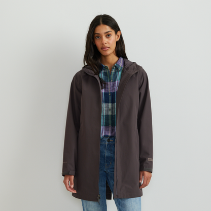 Eddie Bauer Women's Rainy Pass Water-Repellent Trench Coat alternate view 4