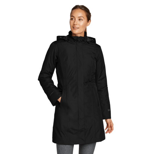 Eddie Bauer Women's Girl on the Go® Insulated Waterproof Trench Coat product image
