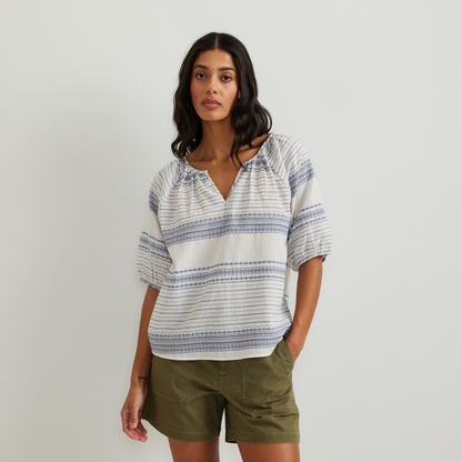 Eddie Bauer Women's Dobby Striped Shirt product image