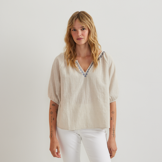 Eddie Bauer Women's Embroidered Trim Shirt product image