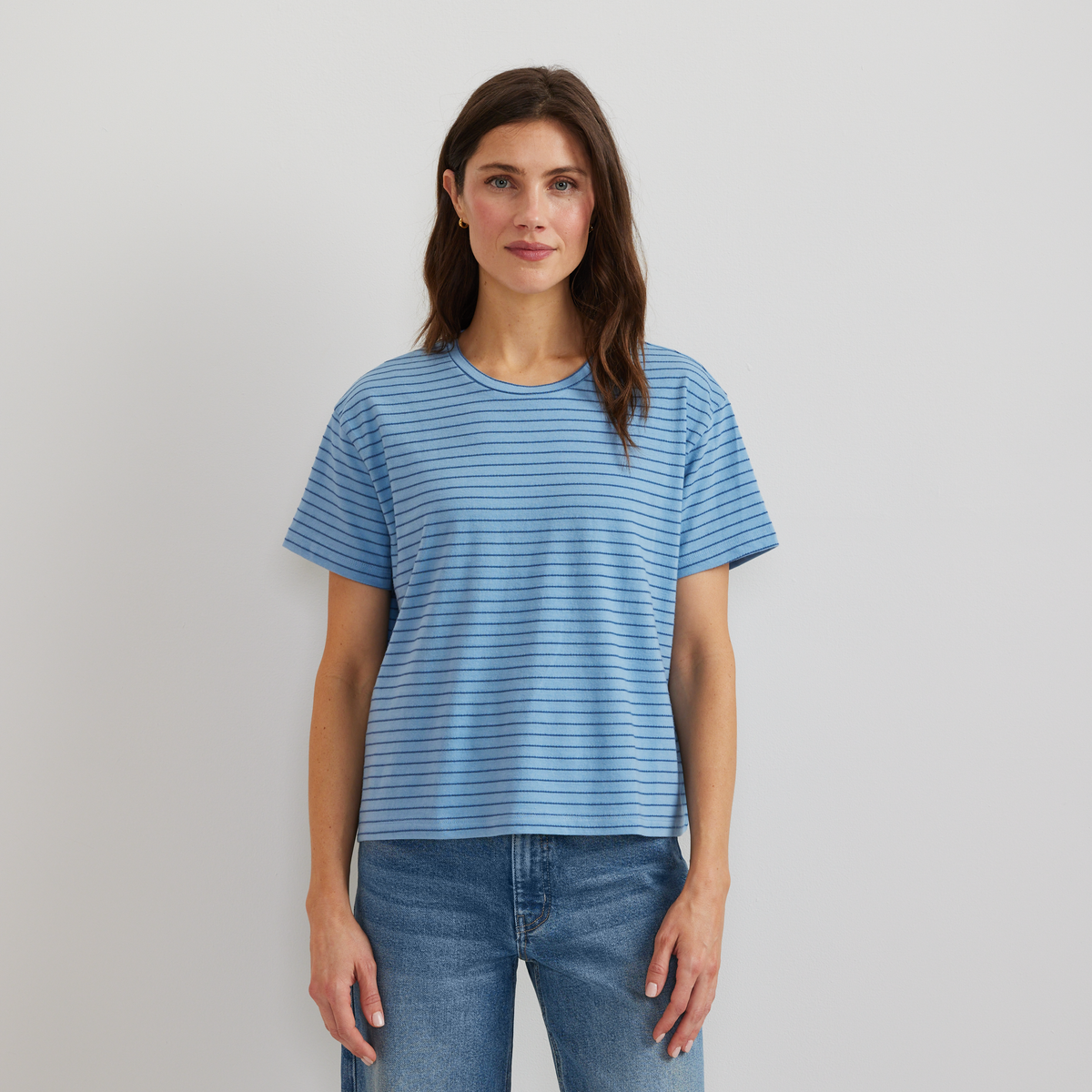 Eddie Bauer Women's Lightwave Short-Sleeve T-Shirt - Stripe product image