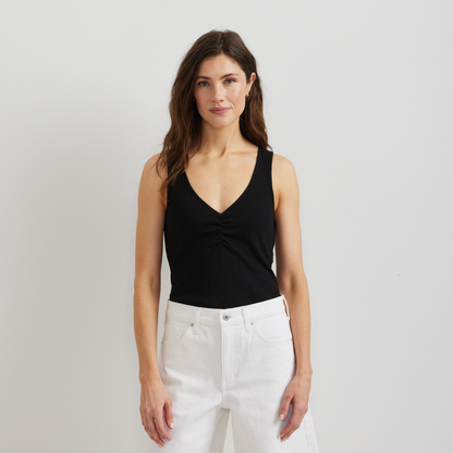 Eddie Bauer Women's Pointelle Dobby Tank alternate view 2