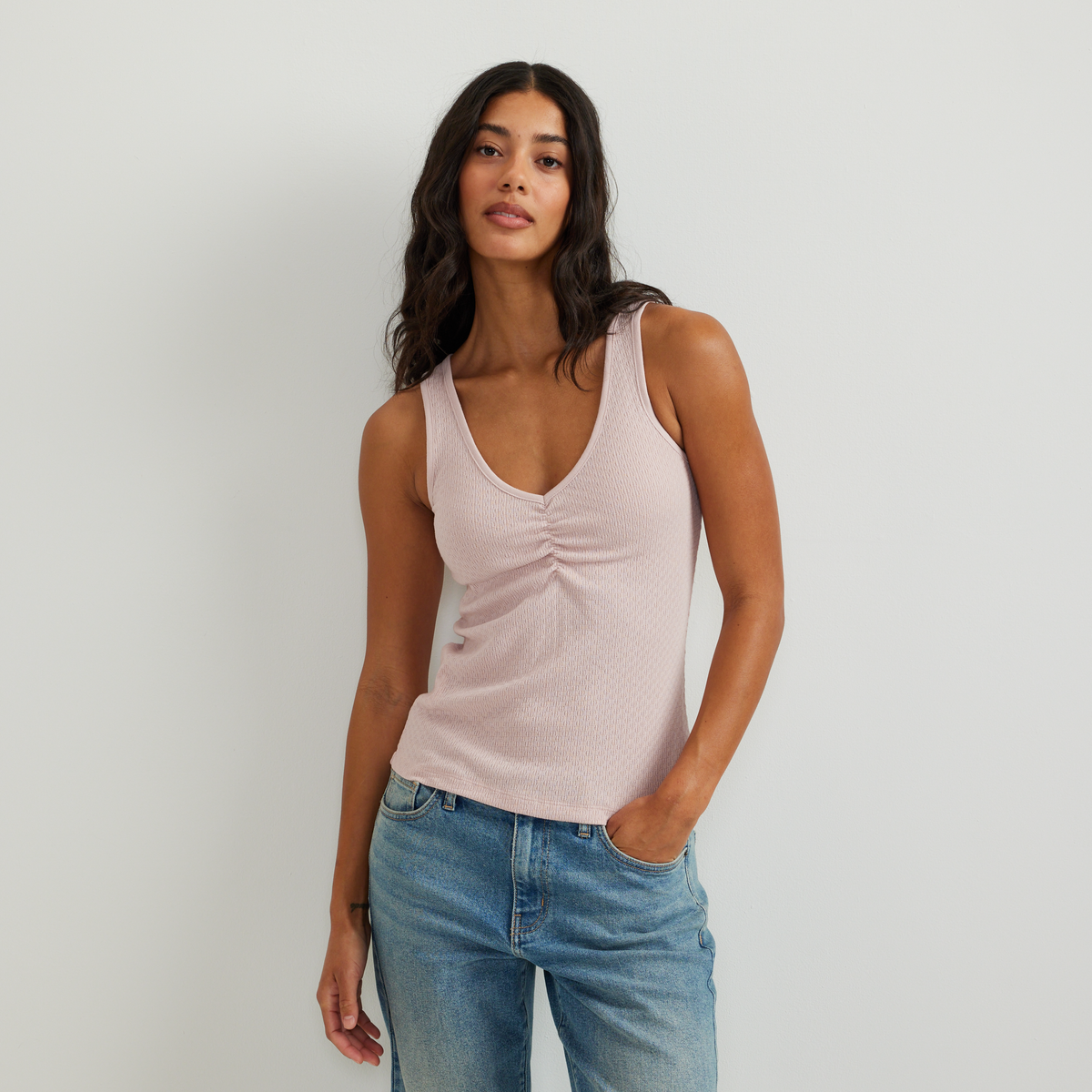 Eddie Bauer Women's Pointelle Dobby Tank alternate view 4