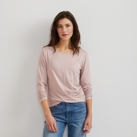 Eddie Bauer Women's Surreal Wrap-Front Travel T-Shirt product image