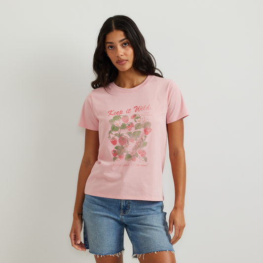 Eddie Bauer Women's Graphic T-Shirt - Berry product image