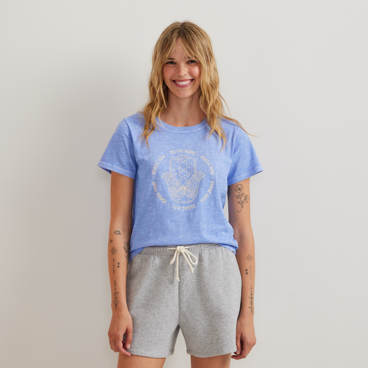 Eddie Bauer Women's Graphic T-Shirt - Right Here Right Now product image