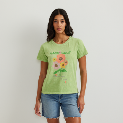 Eddie Bauer Women's Graphic T-Shirt - Flower Market product image