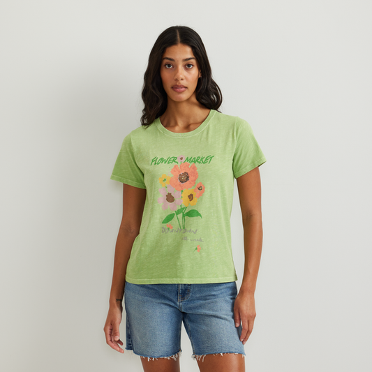 Eddie Bauer Women's Graphic T-Shirt - Flower Market product image