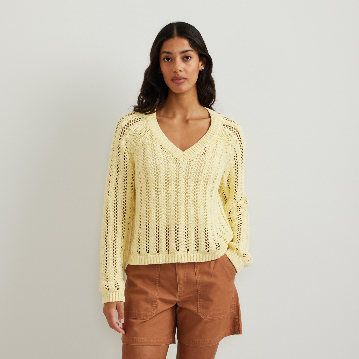 Eddie Bauer Women's Pointelle Pullover alternate view 4