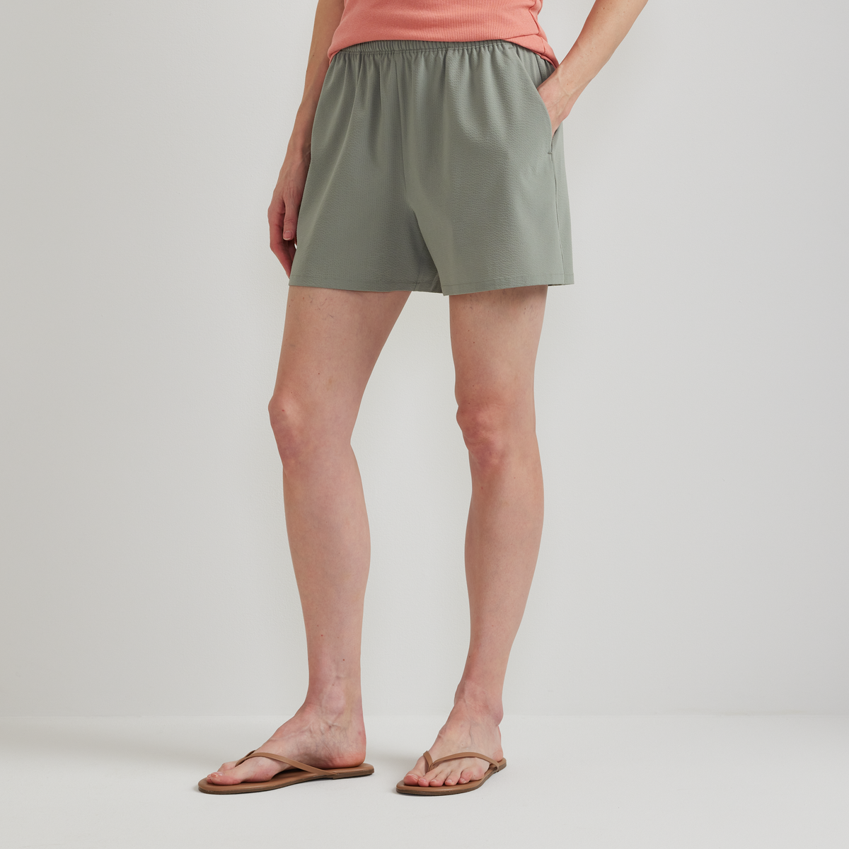 Eddie Bauer Women's Rio Textured Shorts alternate view 1