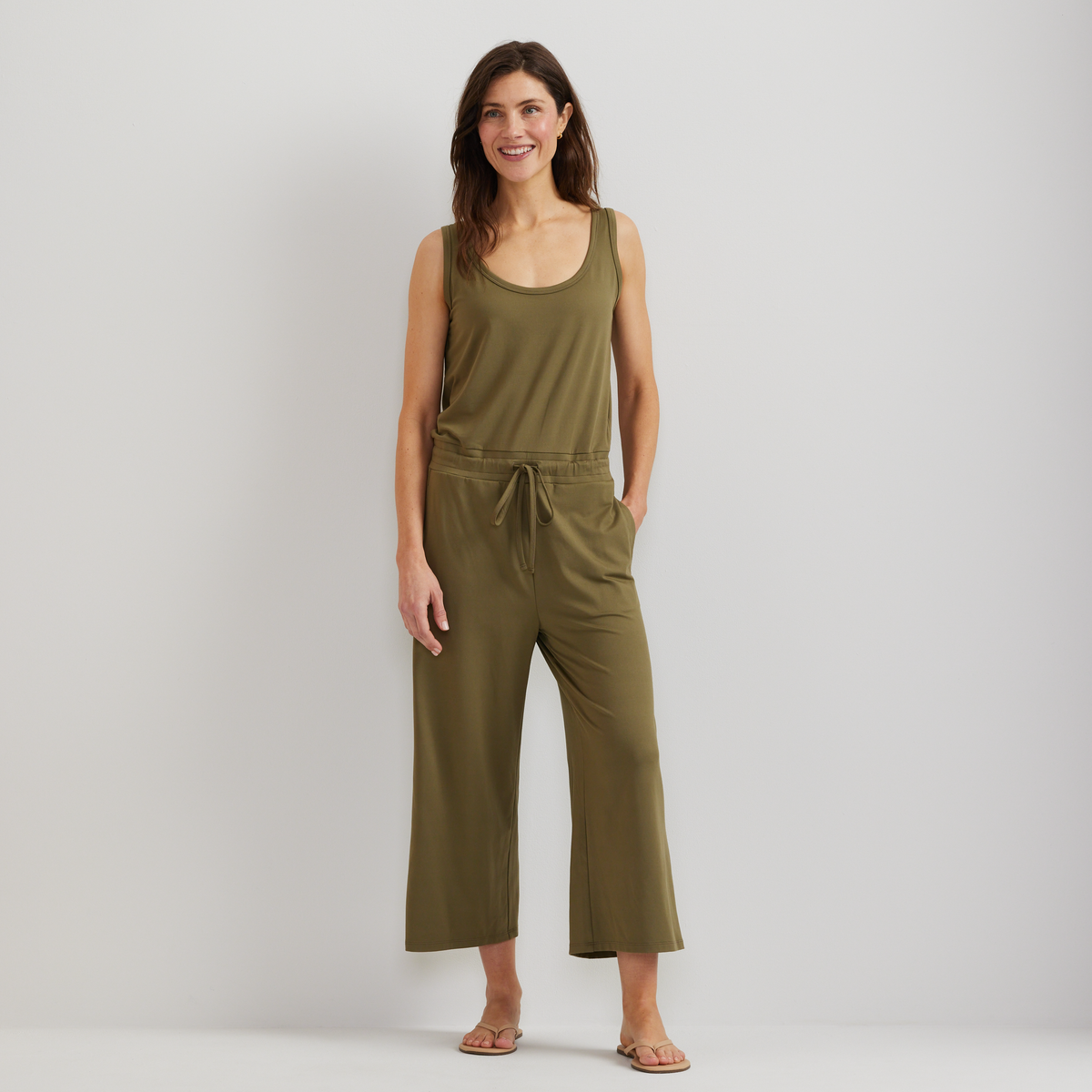Eddie Bauer Women's Sightseer Knit Jumpsuit alternate view 1