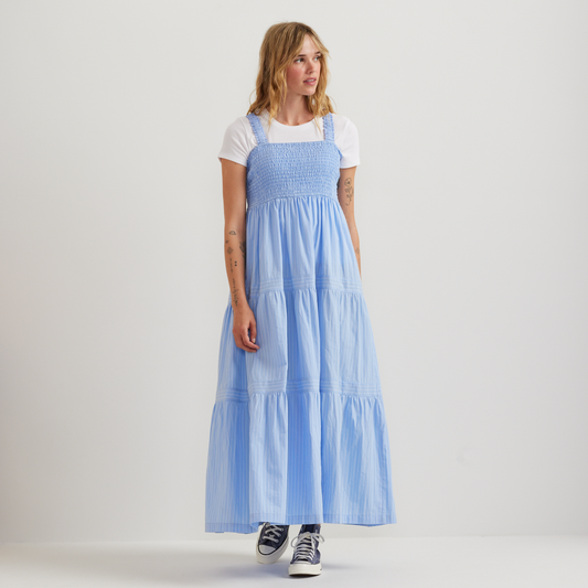 Eddie Bauer Women's Smocked Tiered Midi Dress product image