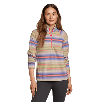 Eddie Bauer Women's Quest Fleece 1/4-Zip Pullover - Printed product image