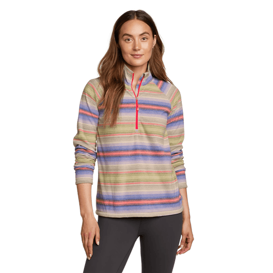 Eddie Bauer Women's Quest Fleece 1/4-Zip Pullover - Printed product image