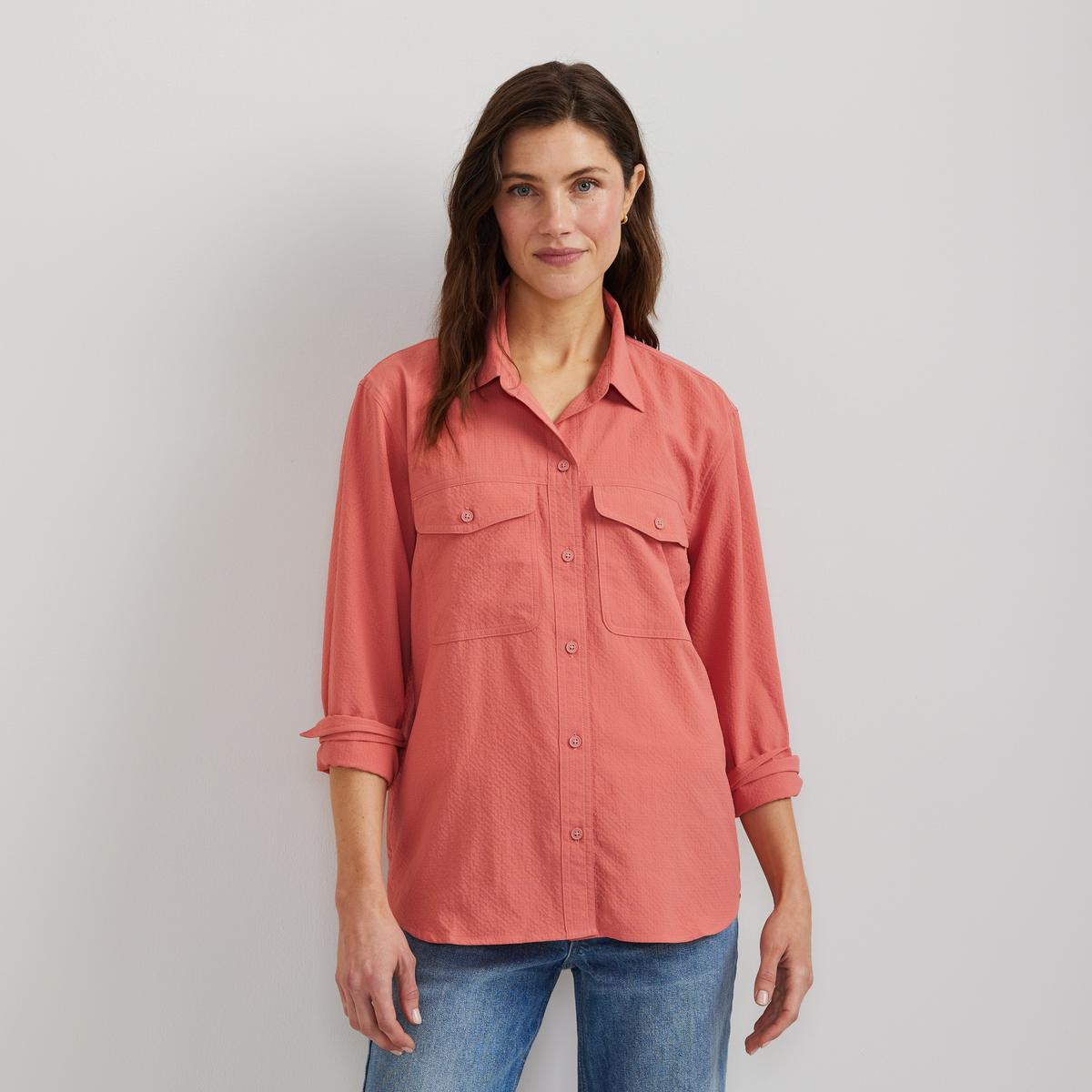 Eddie Bauer Women's Mountain 3.0 Long-Sleeve Shirt - Solid product image
