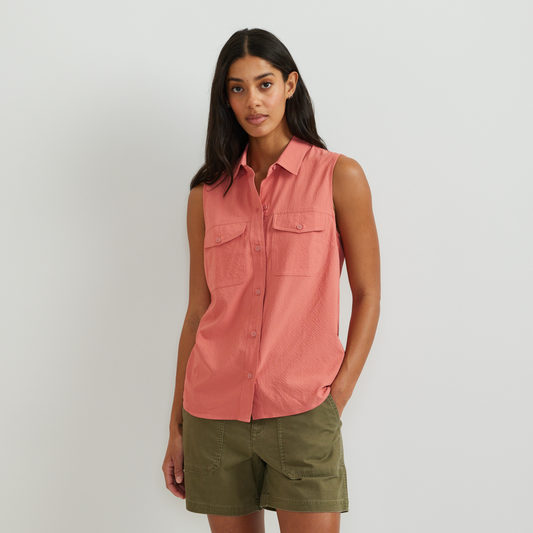Eddie Bauer Women's Mountain 3.0 Sleeveless Shirt - Solid product image