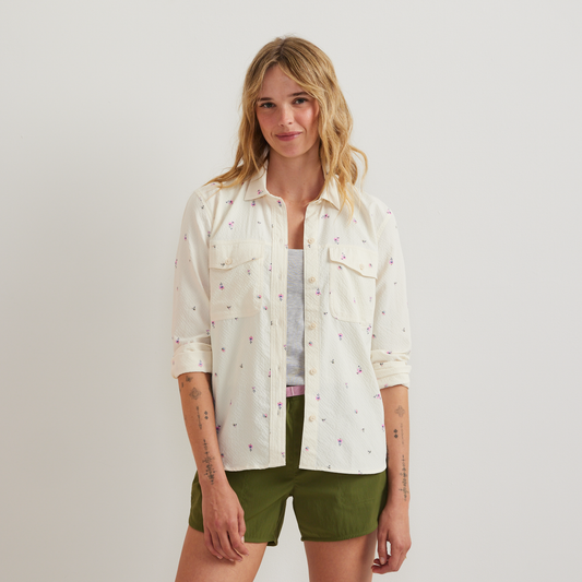 Eddie Bauer Women's Mountain 3.0 Long-Sleeve Shirt - Print product image