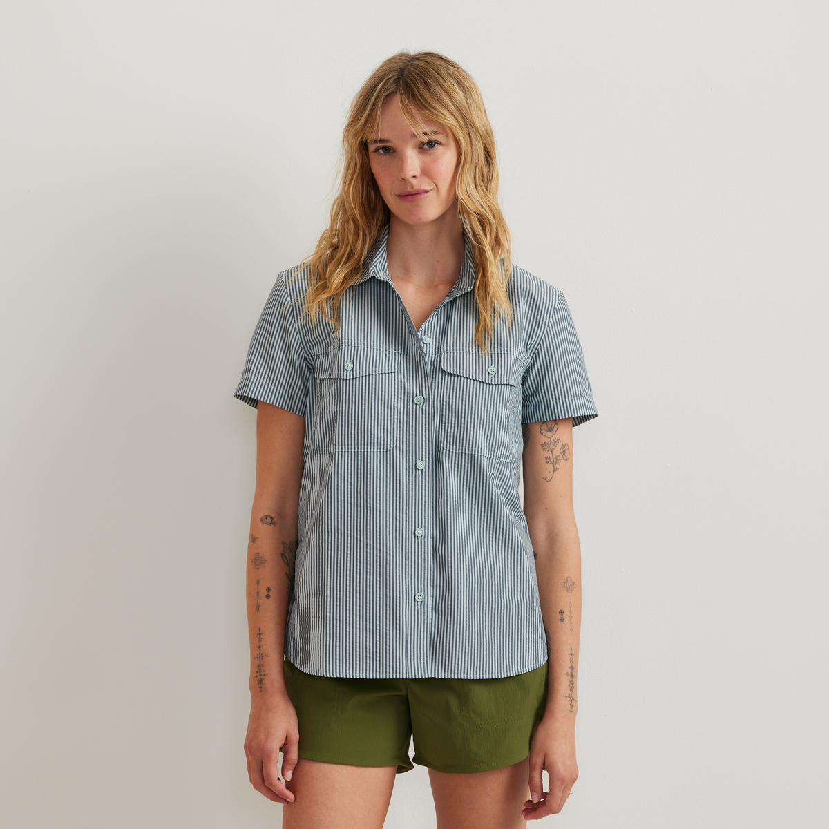 Eddie Bauer Women's Mountain 3.0 Short-Sleeve Shirt - Print product image