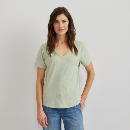 Eddie Bauer Women's Trek Light Hike Short-Sleeve V-Neck T-Shirt product image