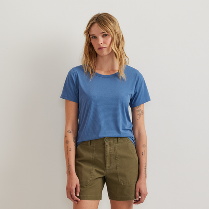 Eddie Bauer Women's Trek Light Hike Short-Sleeve Crewneck T-Shirt alternate view 4